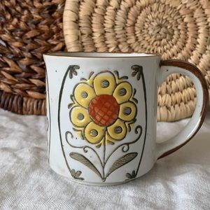 Vintage Flower Mug